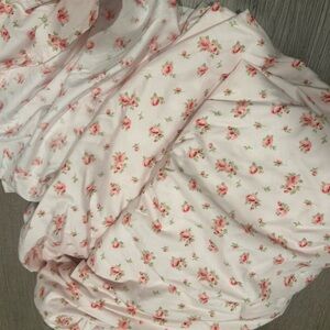 Floral Pink top sheet